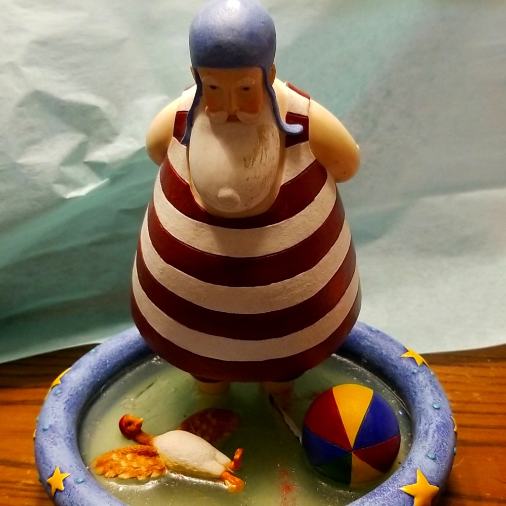 Bennington Christmas Demdaco 2000 SUMMER SANTA